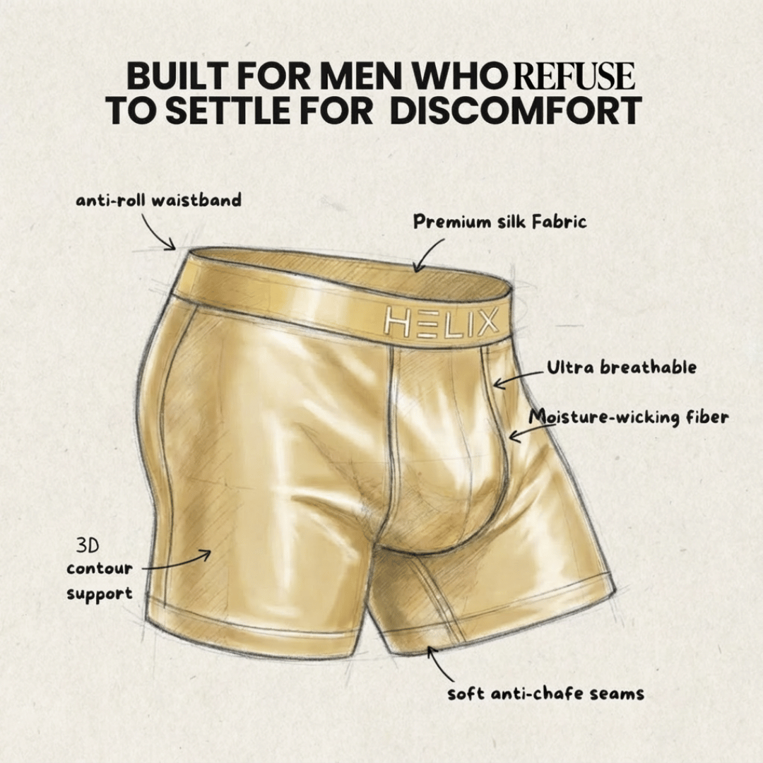 PREMIUM SILK FIBRE BOXER SHORTS